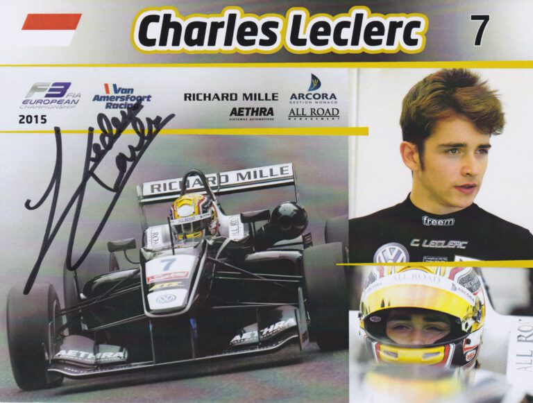 Charles Leclerc VAR 2015 Card