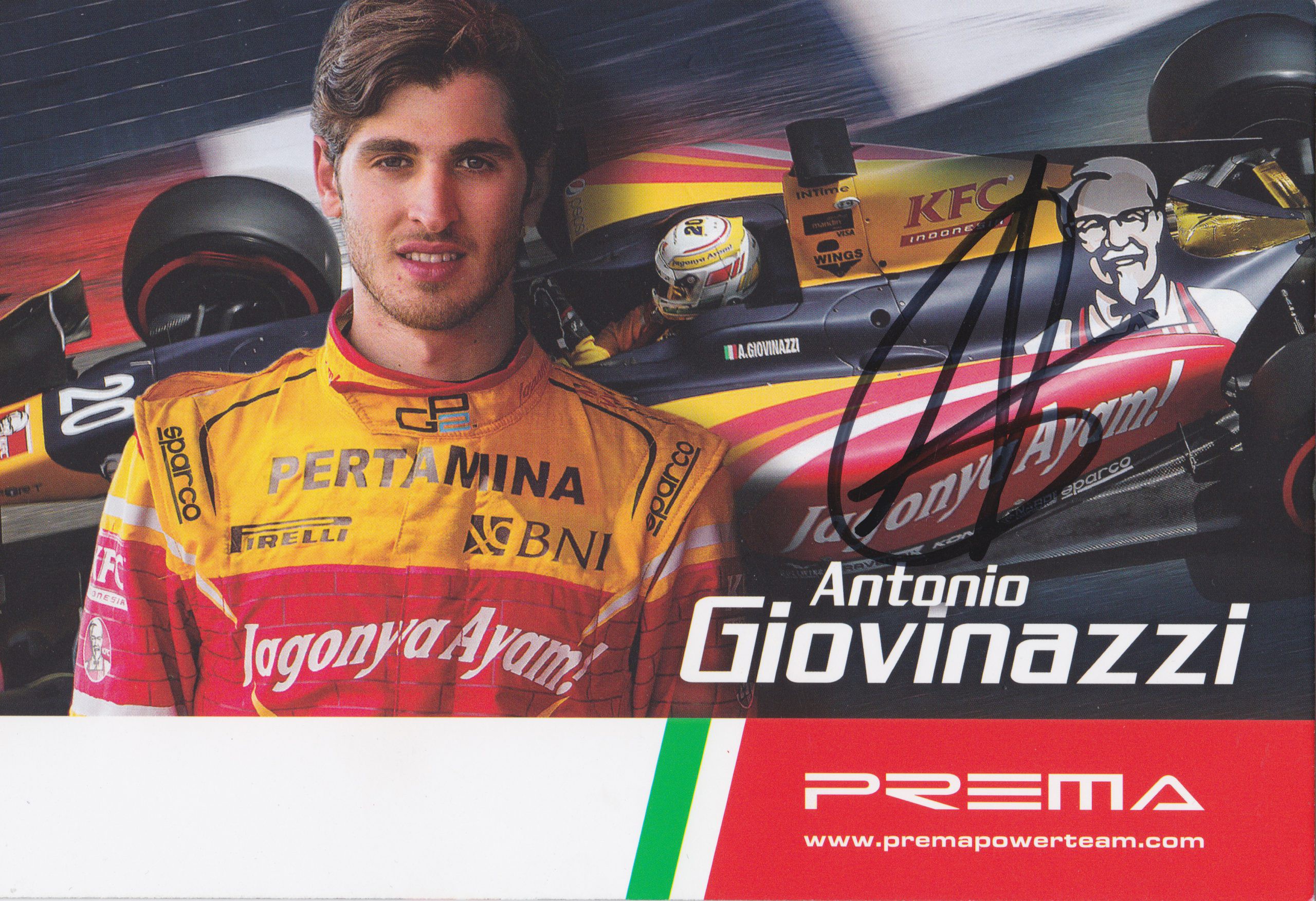 Antonio Giovinazzi Prema Powerteam 2016