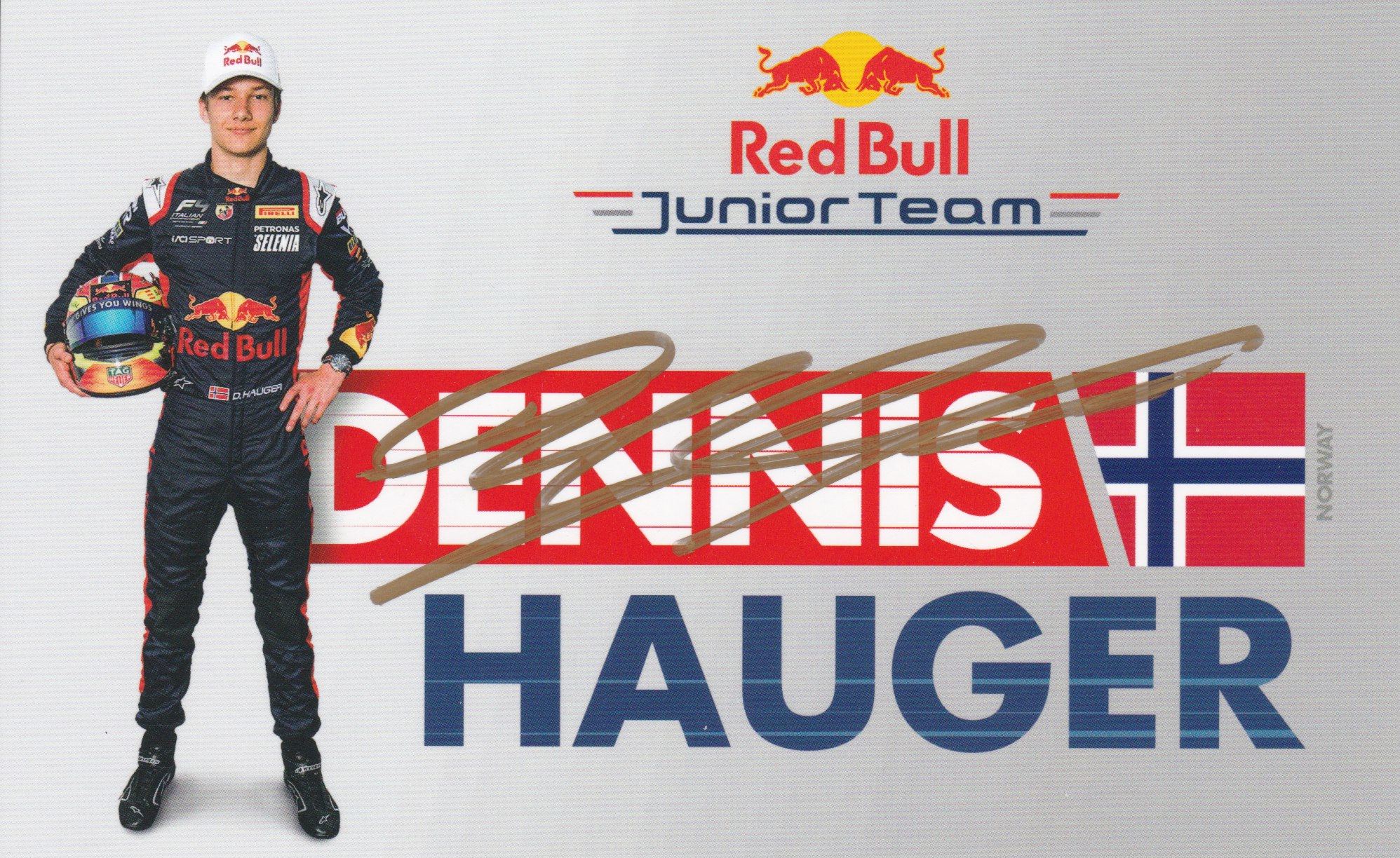 Dennis Hauger Red Bull Junior Team 2019