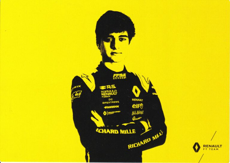 Caio Collet Renault F1 Team