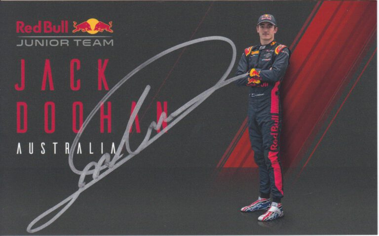 Jack Doohan Red Bull Junior Team 2020