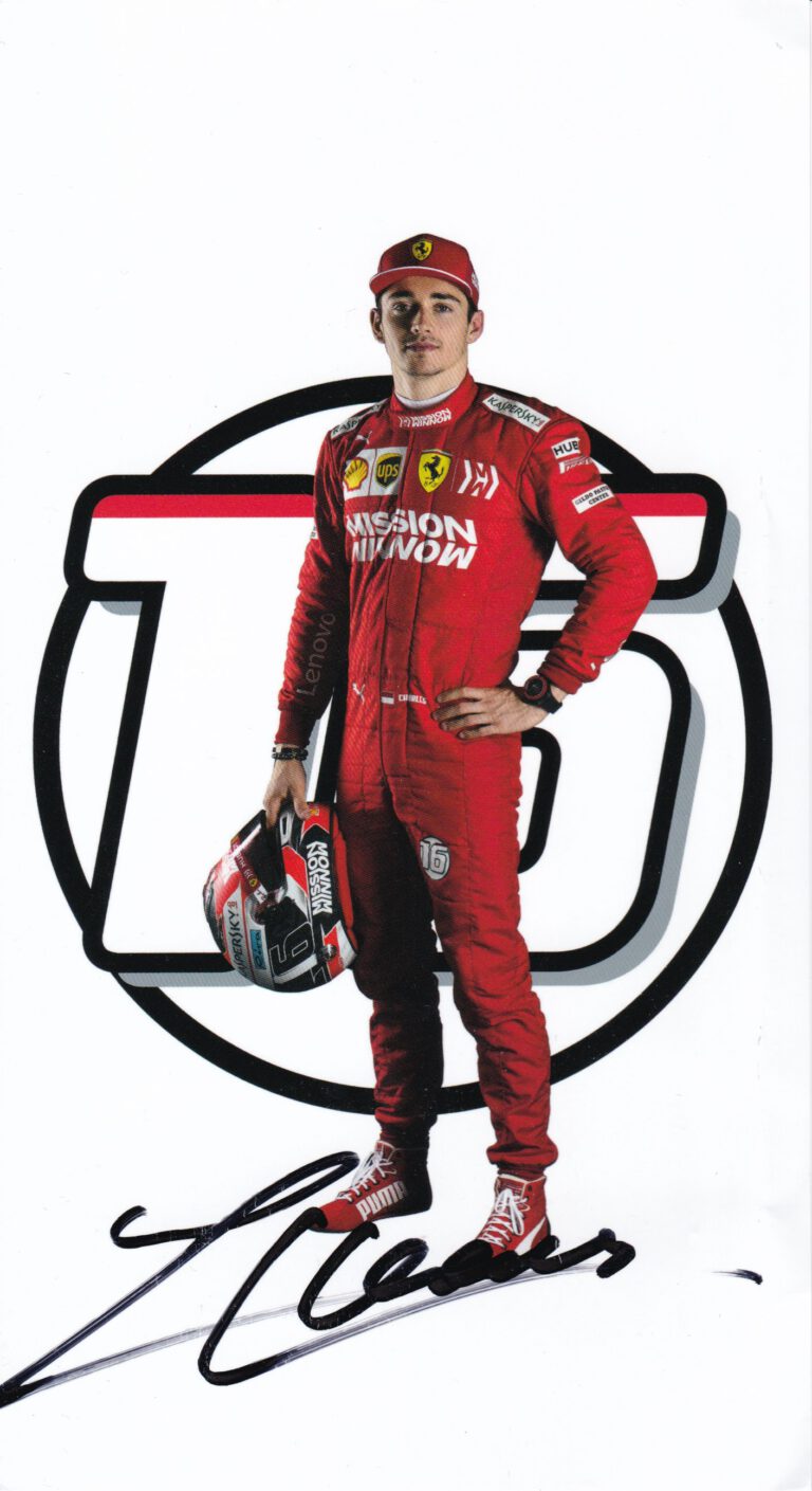 Charles Leclerc 2019 Ferrari