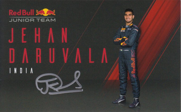 Jehan Daruvala Red Bull Junior Team 2021