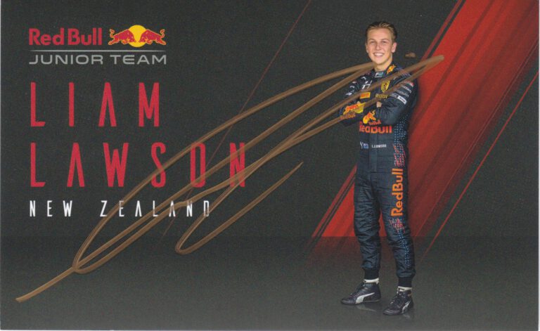 Liam Lawson Red Bull Junior Team 2021