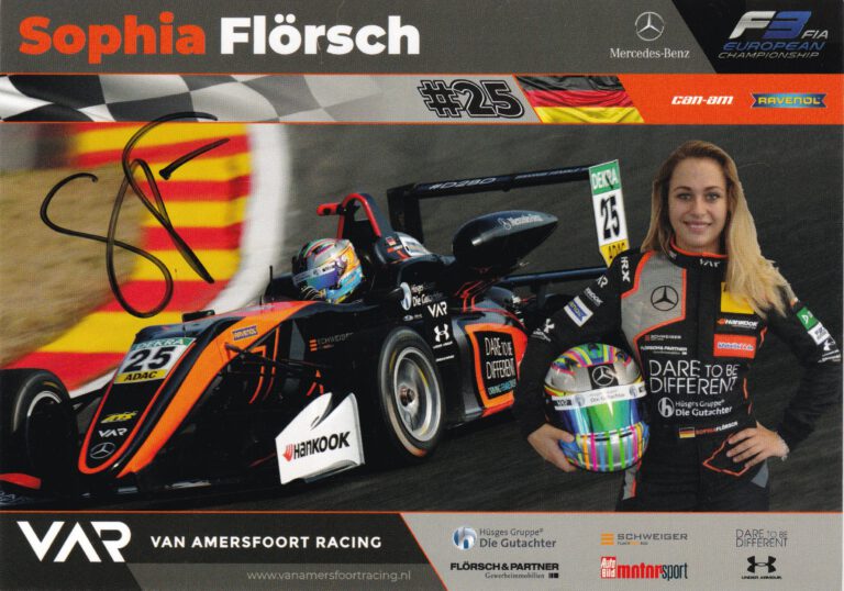 Sophia Flörsch Van Amersfoort Racing 2018