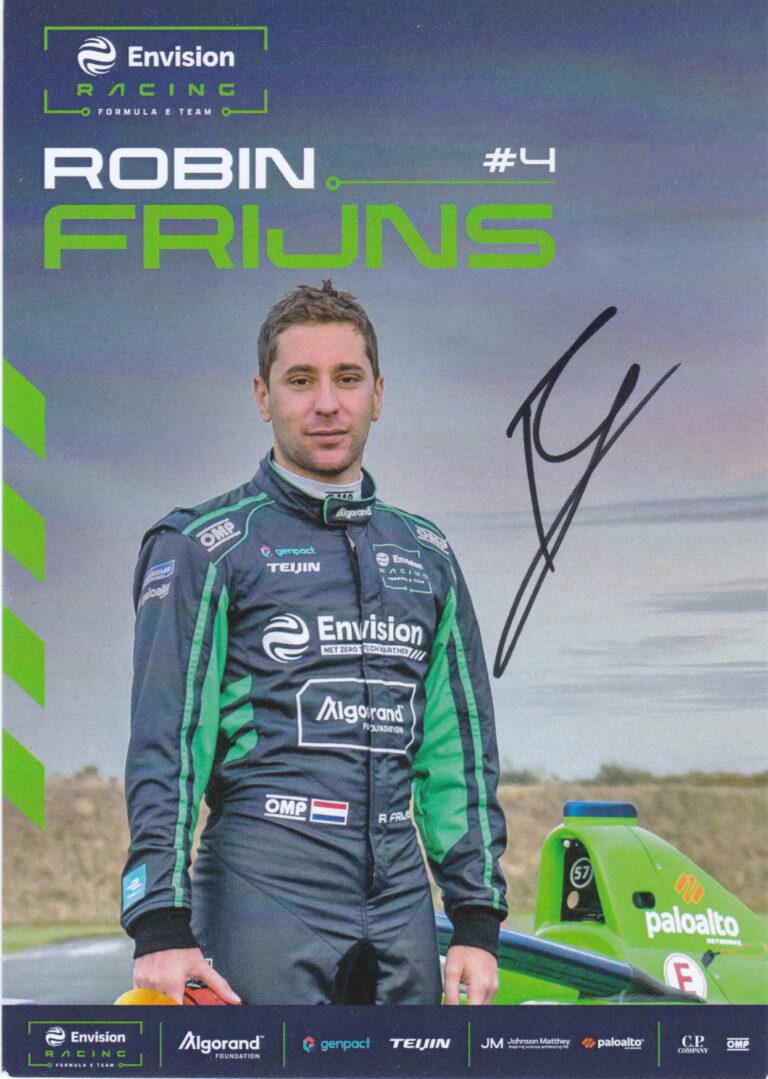 Robin Frijns Envision Racing 2022