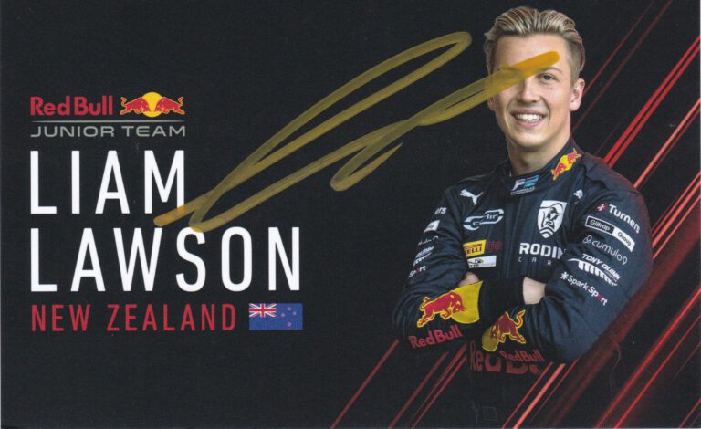 Liam Lawson Red Bull Junior Team 2022