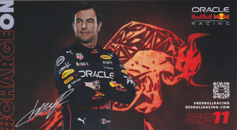 Sergio Perez Red Bull Racing 2022
