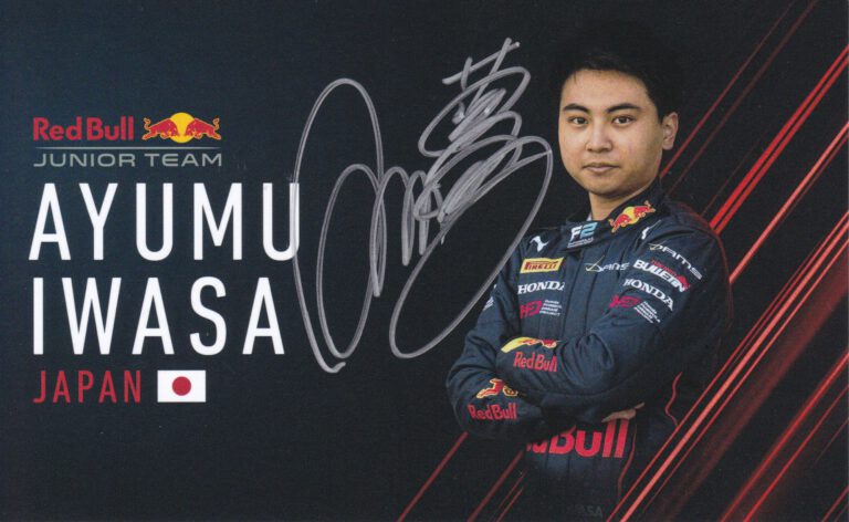 Ayumu Iwasa Red Bull Junior Team 2022