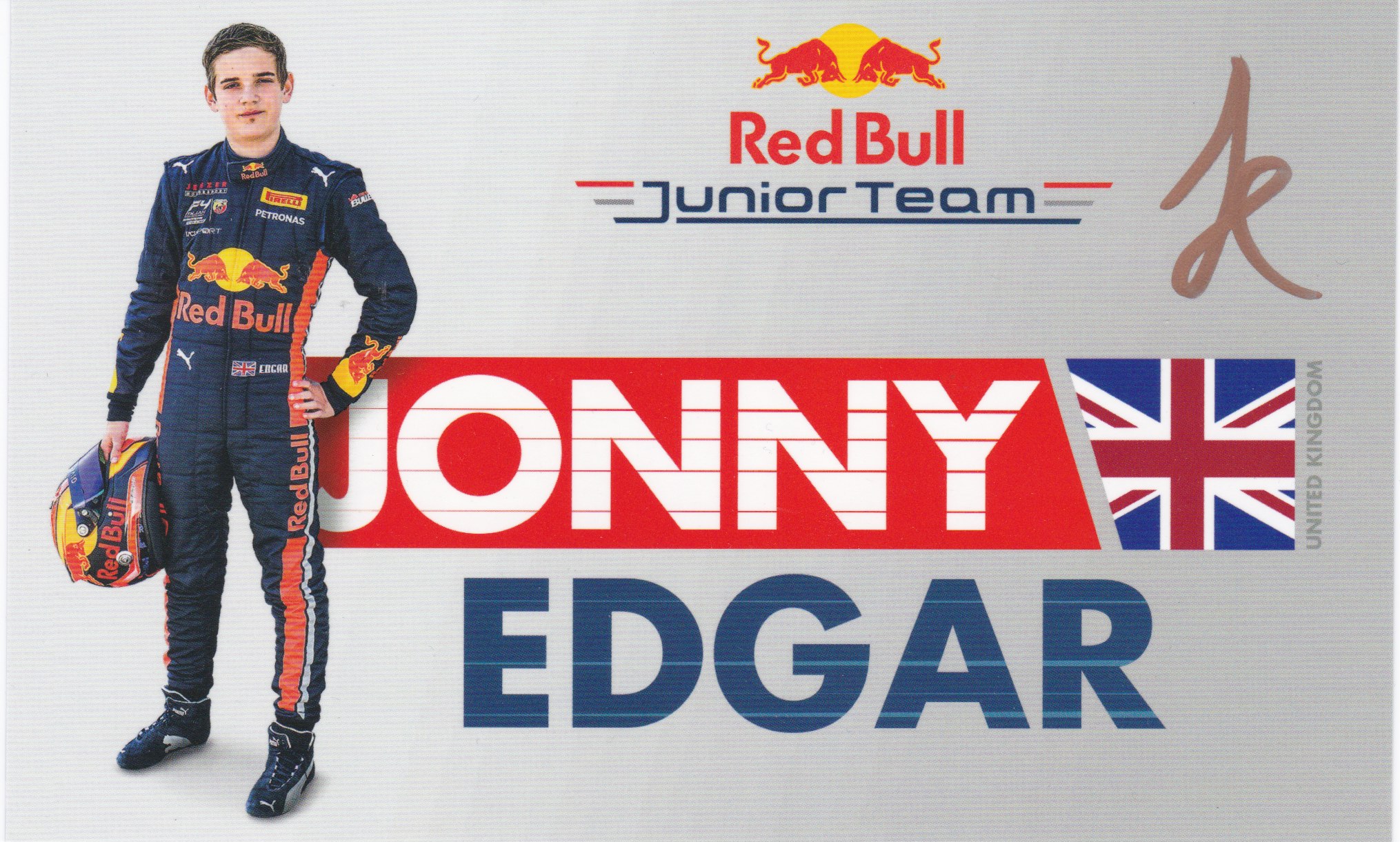 Jonny Edgar Red Bull Junior Team 2019