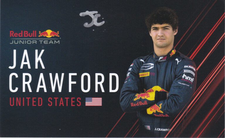 Jak Crawford Red Bull Junior Team 2022