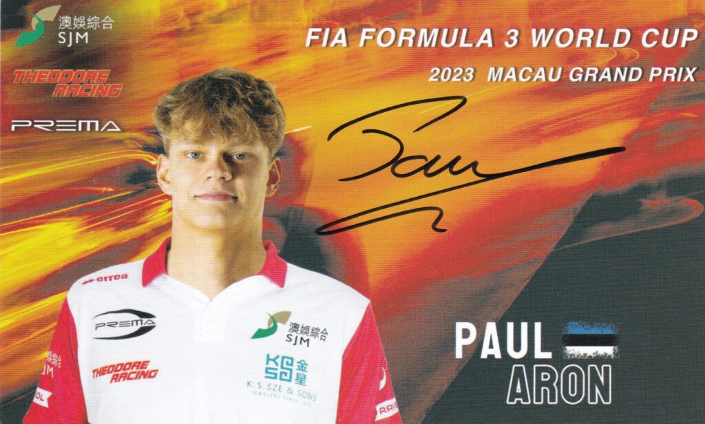 Paul Aron Theodore Racing 2023